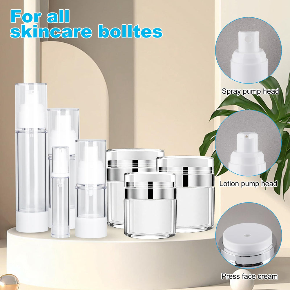 KOUWICH bouteille voyage 0-7oz pompe-airless pour usage précis