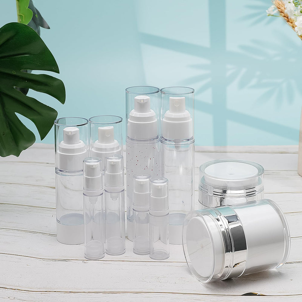 KOUWICH conteneteurs-cremes-lotions-compactes: contenants pratiques pour crèmes et lotions en voyage.