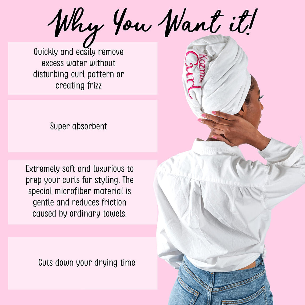 Kozma Curl application produits coiffants: absorption légère pour soins