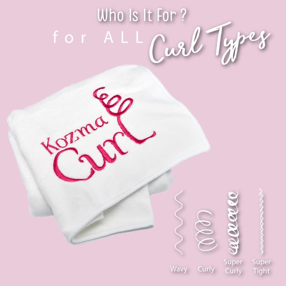 Kozma Curl préparation coiffage plopping: idéal avant le coiffage
