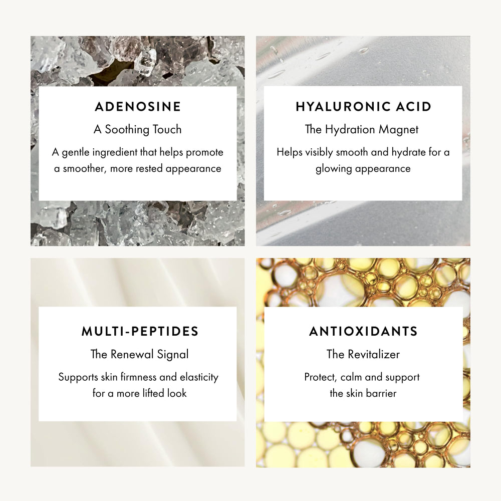 KPLUS patchs adenosine et peptides soutiennent l'éclat de la peau.