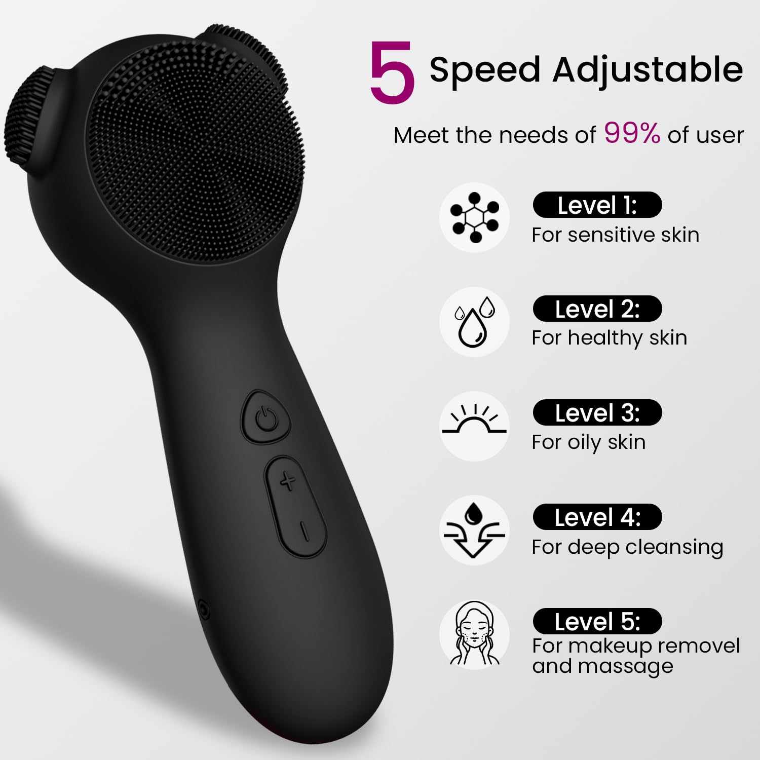 Socle de recharge sans fil Kpyphm pour rangement et charge pratiques.