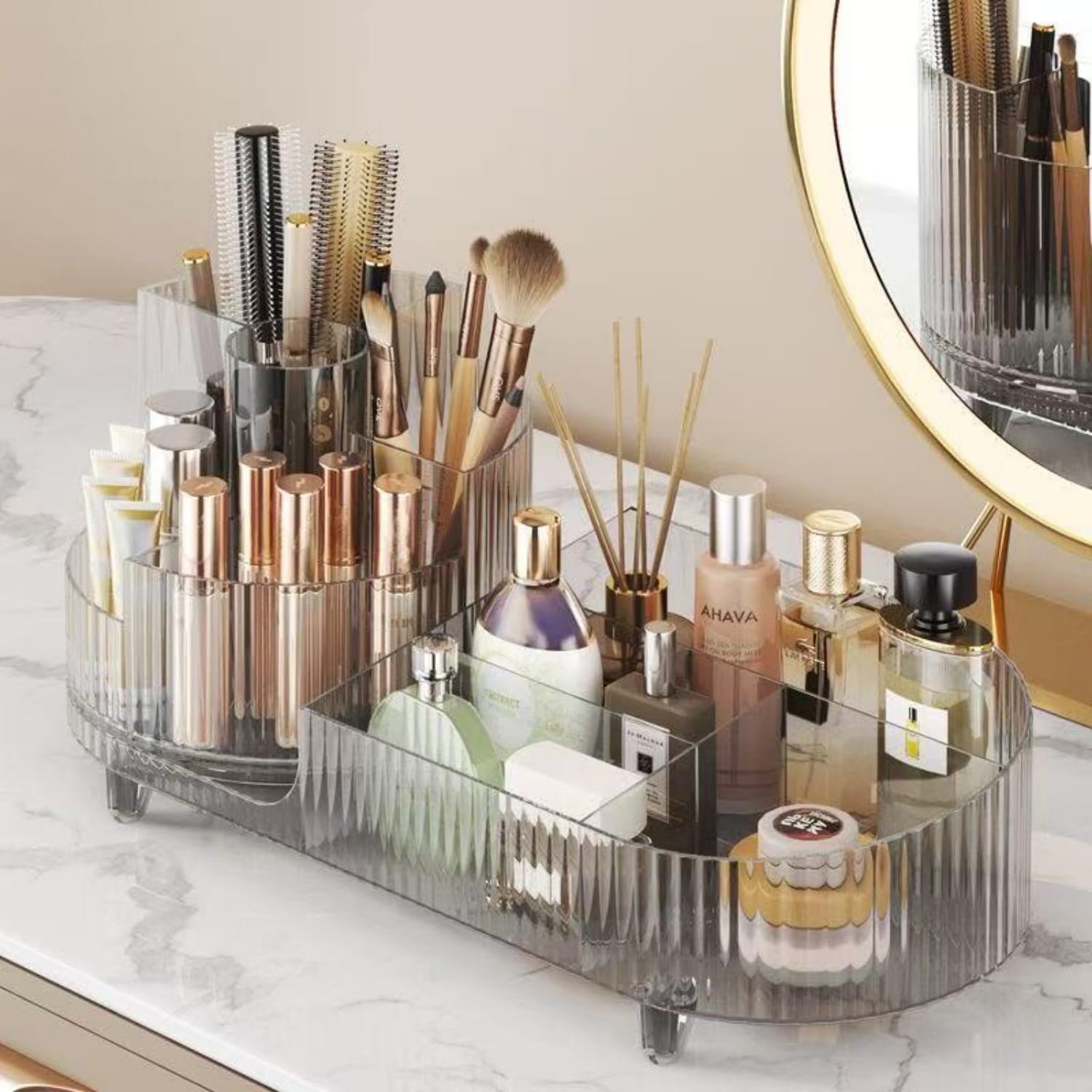 Affichage clair KQJS, rangements efficaces pour vernis et palettes.
