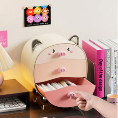 KQJS Organisateur cosmétiques polyvalent, rangement pour soins du visage et maquillage.
