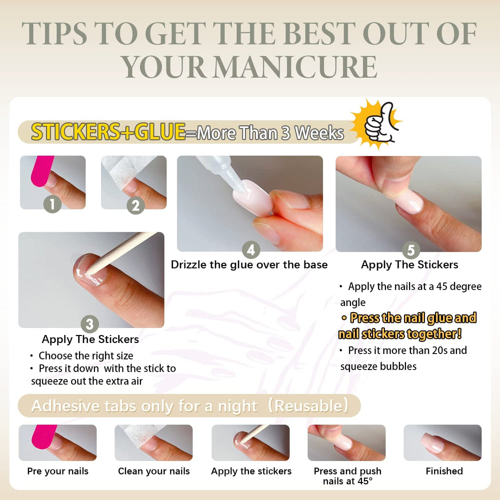 KQueenest fini brillant sur les ongles-presse pour un effet élégant.