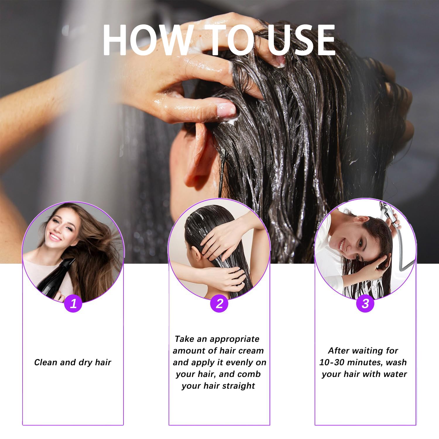 Krajiyya Application Soin: routine facile pour cheveux frisés et bouclés.