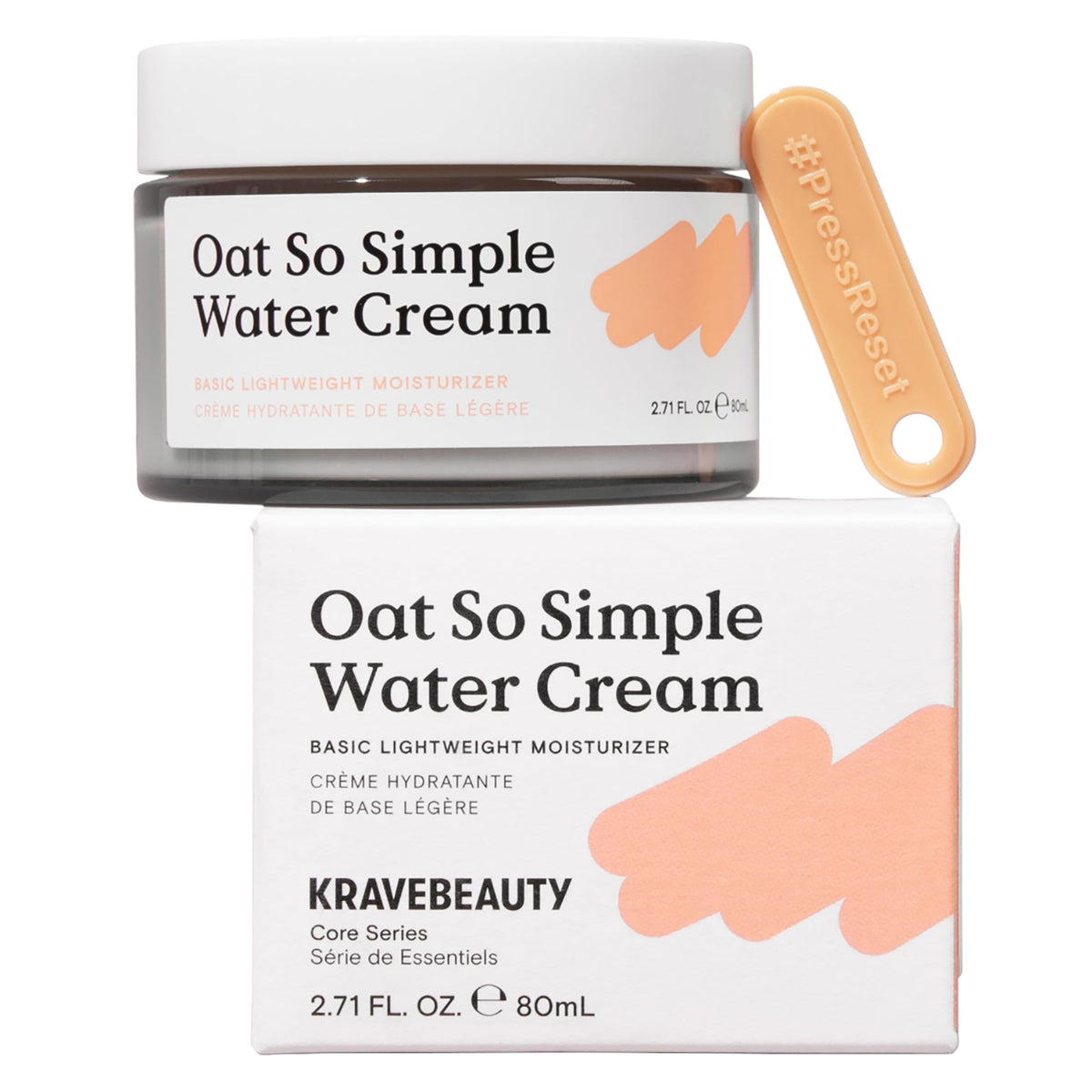 KraveBeauty Oat So Simple: texture légère et hydratante sur la peau