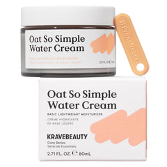 KraveBeauty Oat So Simple: texture légère et hydratante sur la peau