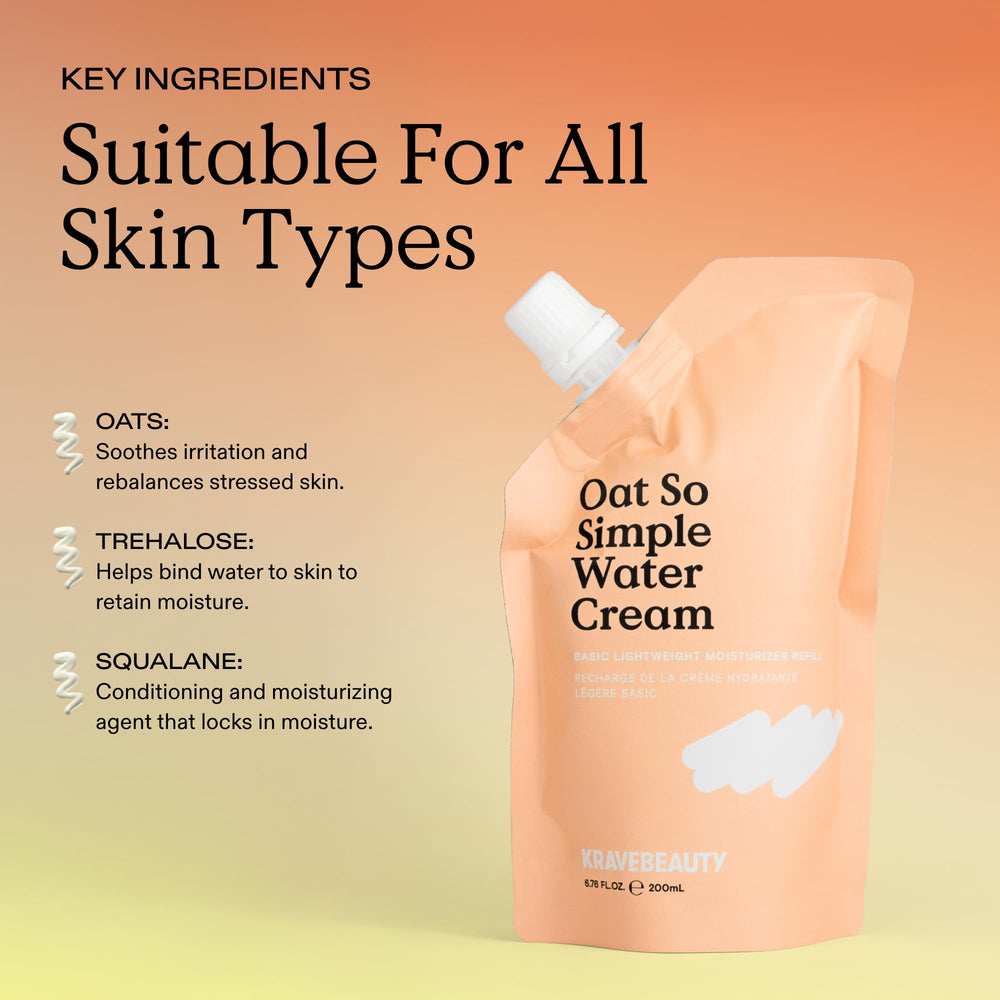 KraveBeauty Emballage recyclable montrant l’engagement durable.