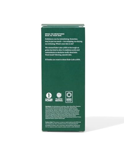 Kale-Lalu-yAHA, texture lisse prête à une exfoliation douce.