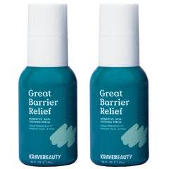 KraveBeauty sérum apaisant barriere – bouteille, apaise irritations et hydrate.