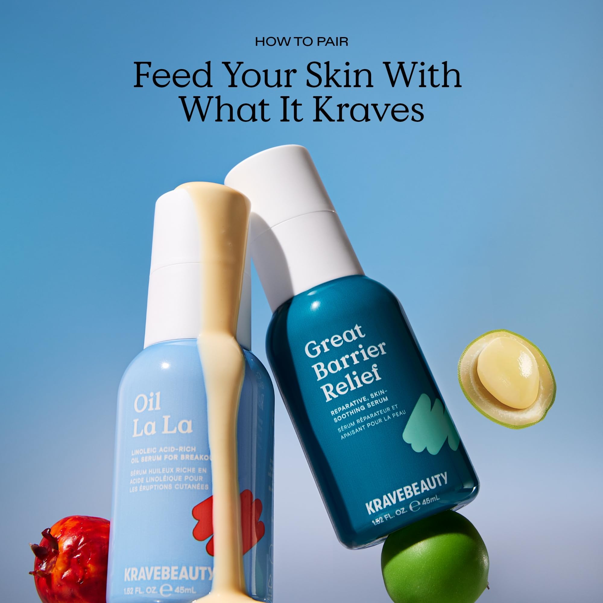 KraveBeauty sérum-barrière-relief étape simple dans la routine quotidienne