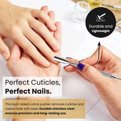 Krisp Beauty: cuillère-cuticule ronde pour nettoyage délicat.