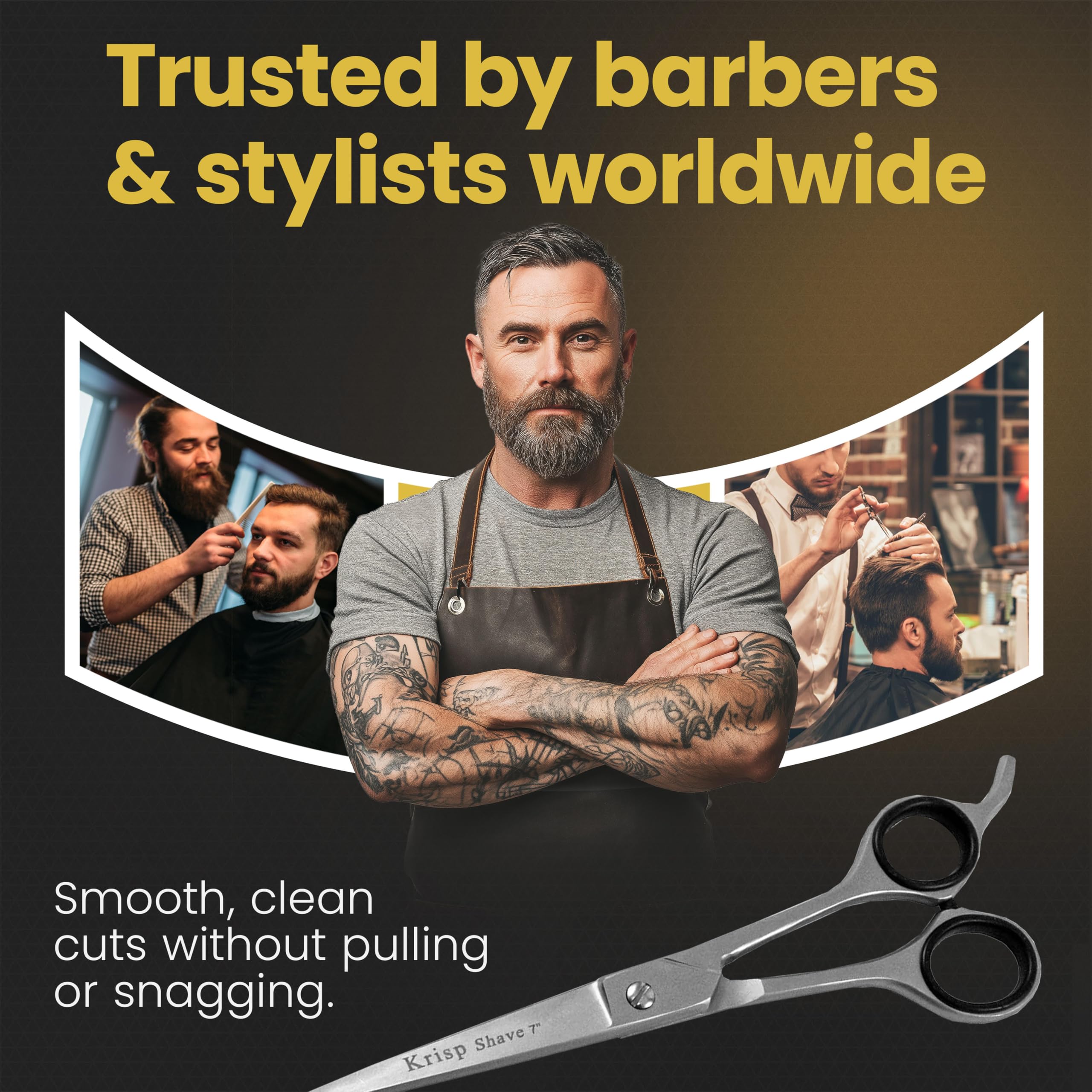 Krisp Shave: usage polyvalent pour coiffure et toilettage.
