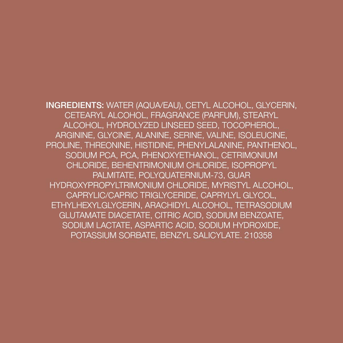 Kristin Ess – emballage sans colorants, sûr pour la kératine.