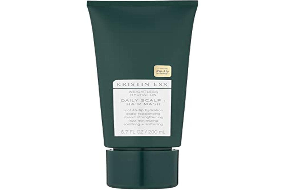 Kristin Ess masque capillaire hydratation quotidienne apaise le cuir chevelu.