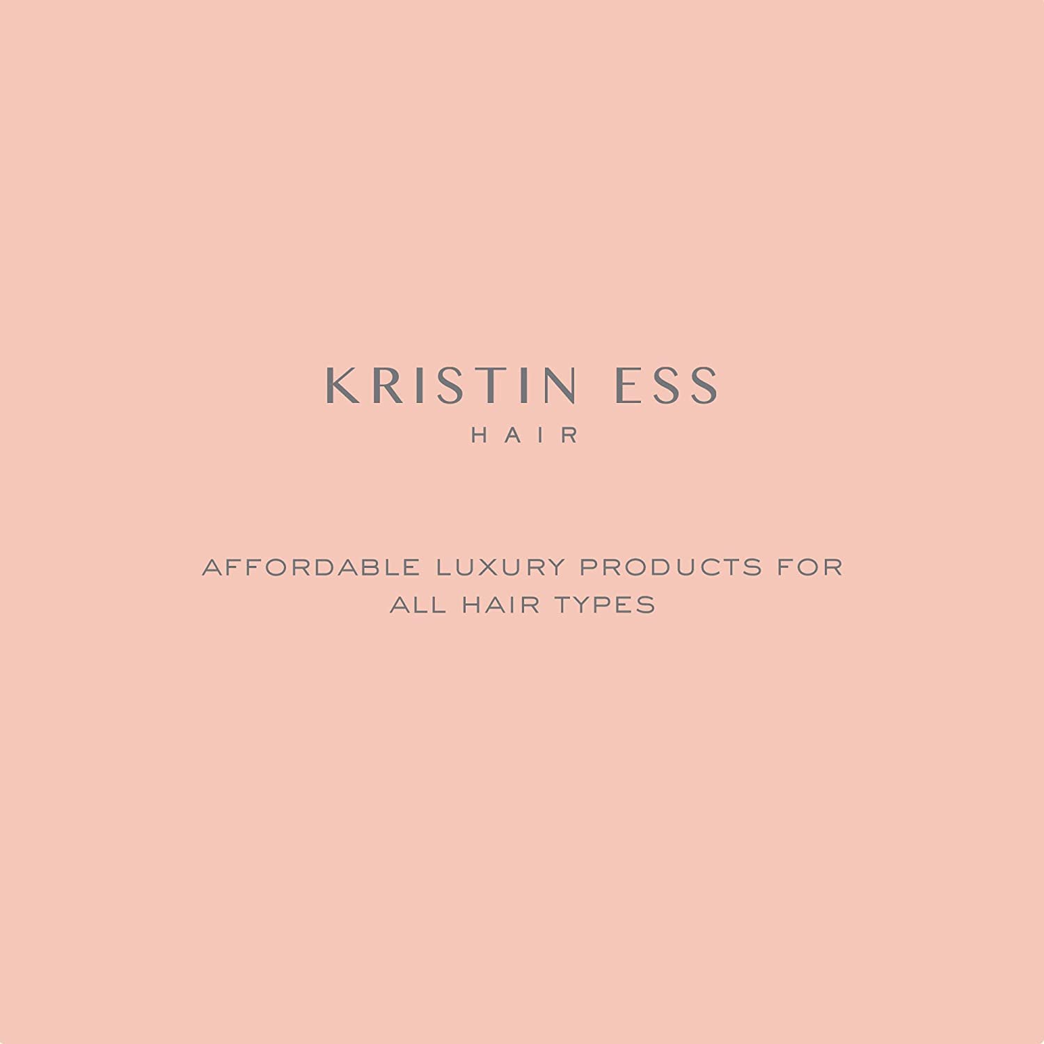 Kristin Ess Rose Gold, rinçage rapide après application