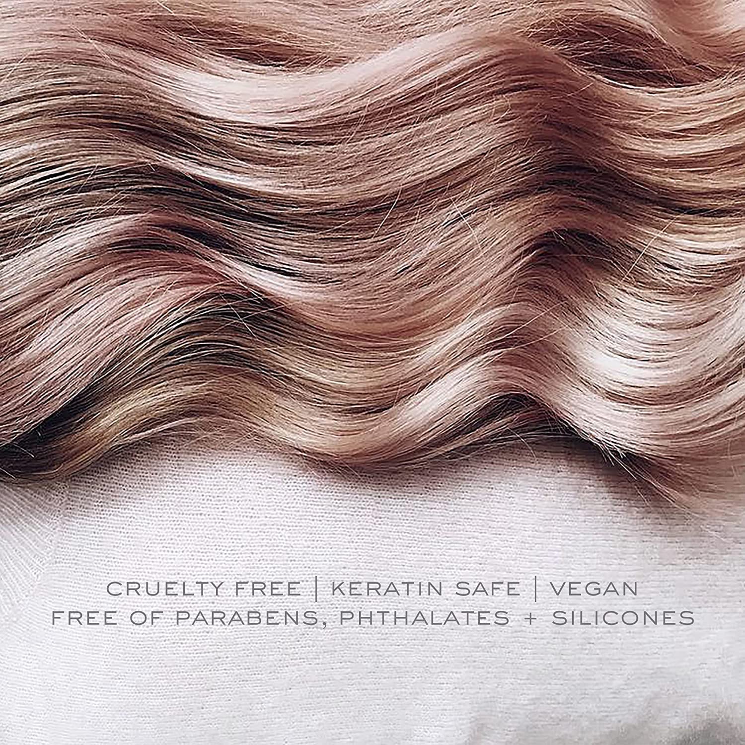 Kristin Ess Rose Gold, teinte subtile sur cheveux mouillés