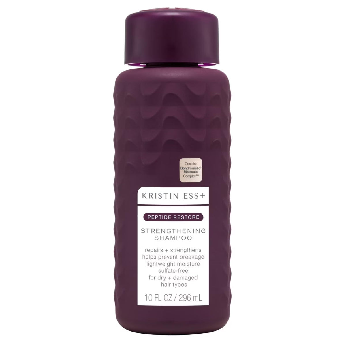 Kristin Ess Shampoing antifade en bouteille — préserve la couleur et la brillance.