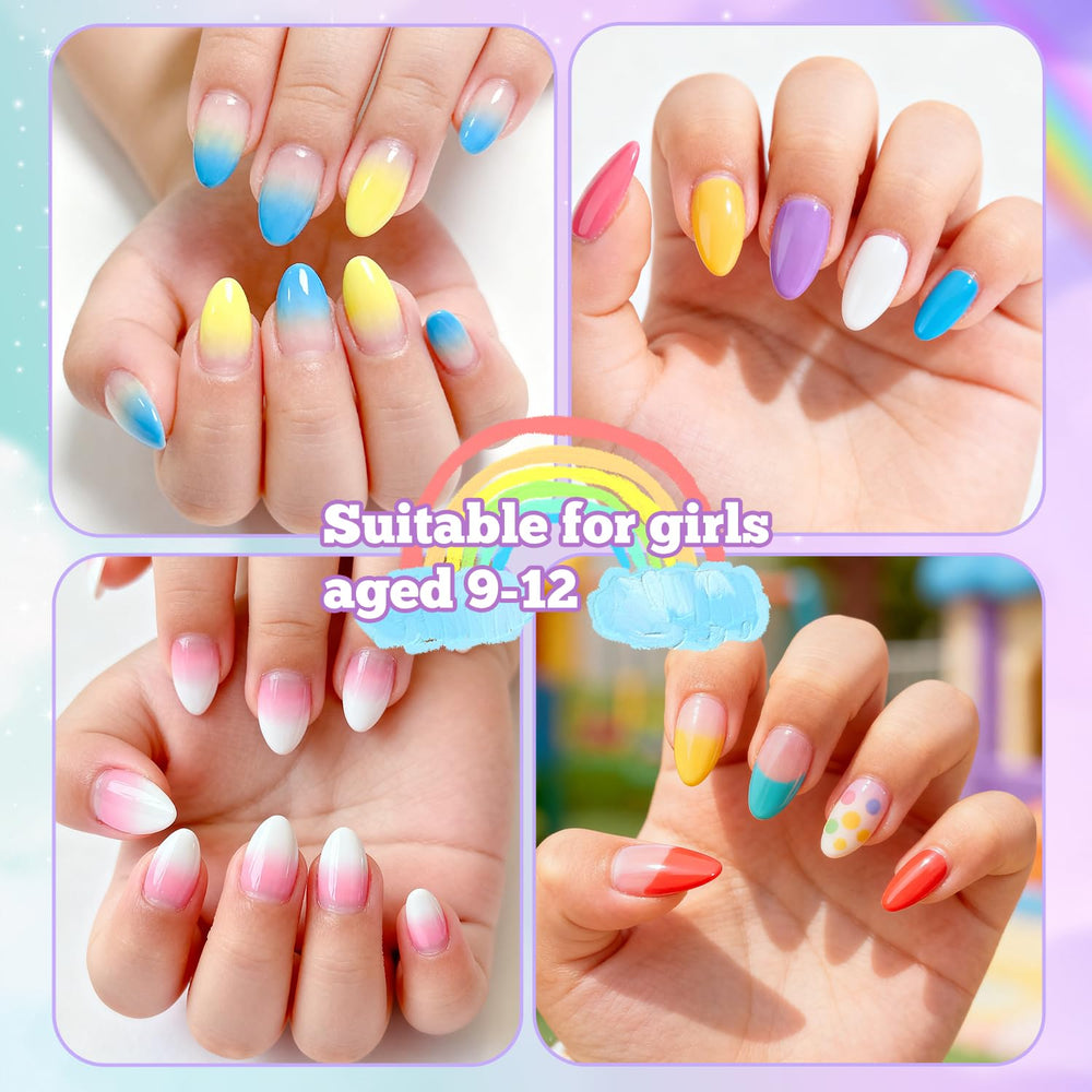 Ongles Krofaue en gel souple et léger pour port quotidien confortable.