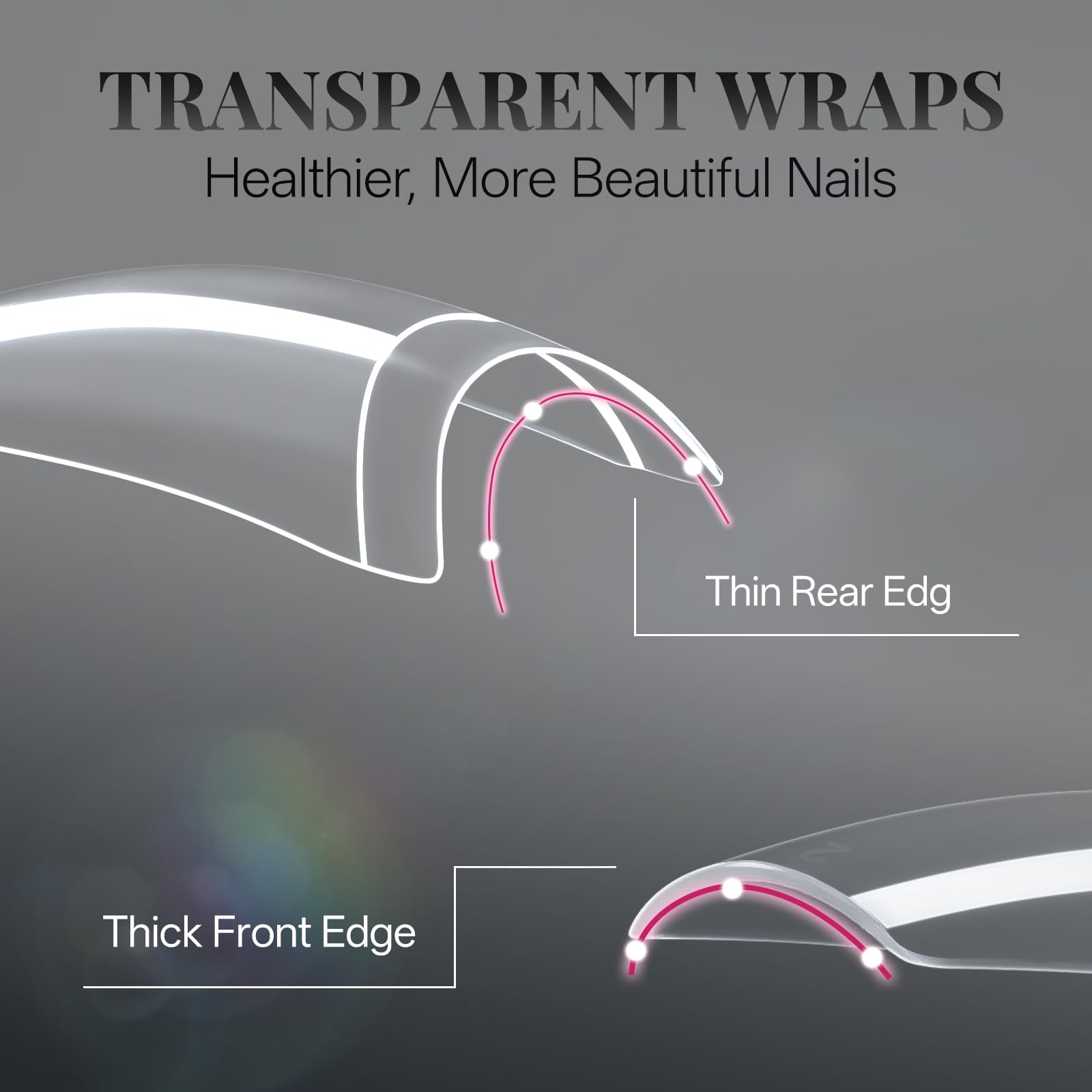 Krofaue tip ongle demi-coffre – longueur ideale et polyvalence salon ou domicile