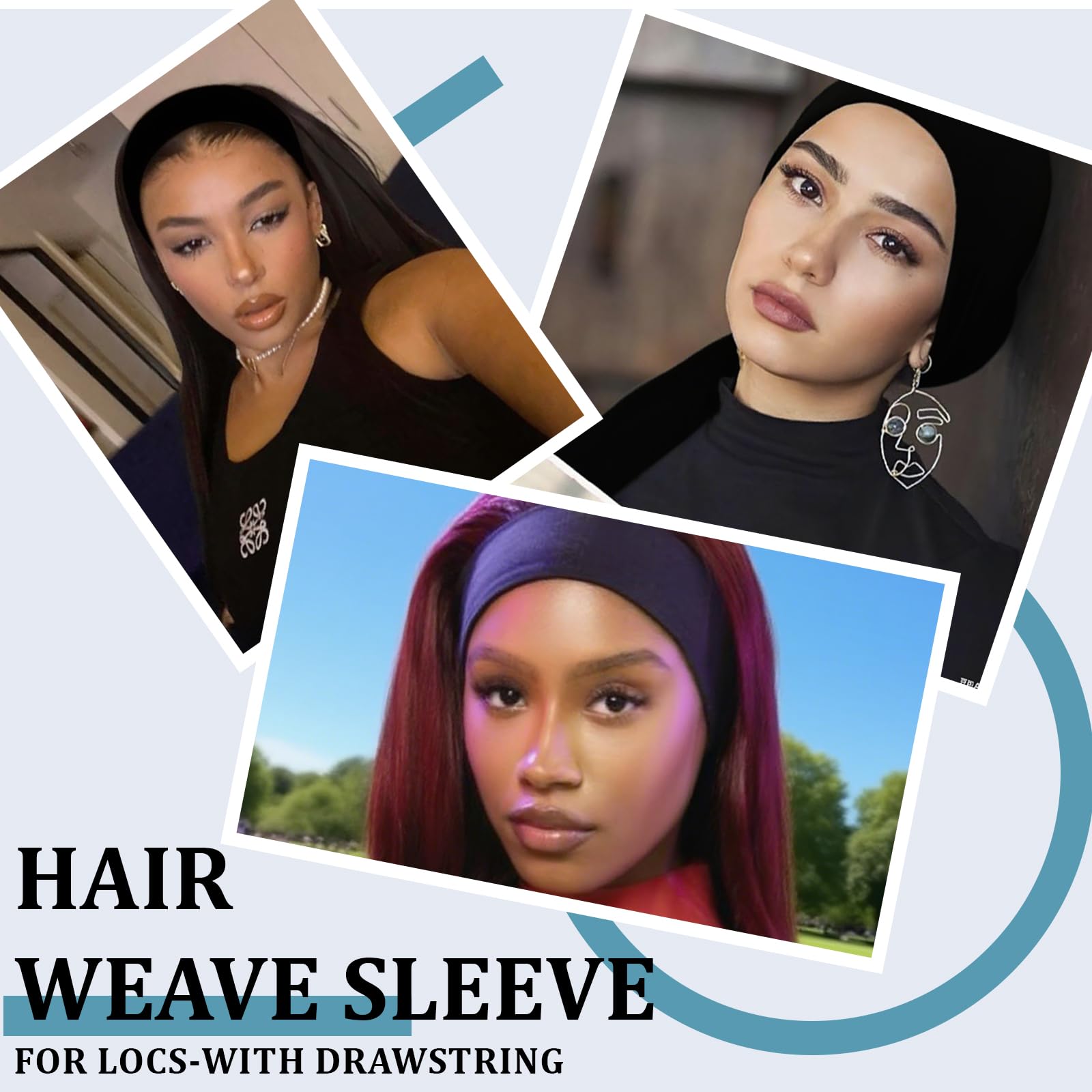 Kryxelion manchon-tissage-locs-respirant-et-durable, protège les cheveux.