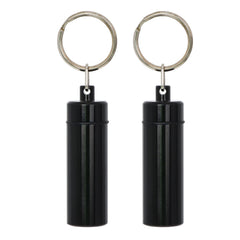 KSWNG pot portable de rangement avec porte-clés noir, pratique pour le camping
