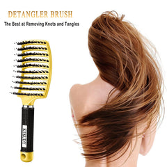 KTKUDY brosse démêlante avec ouvertures d'aération pour cheveux qui sèchent plus vite