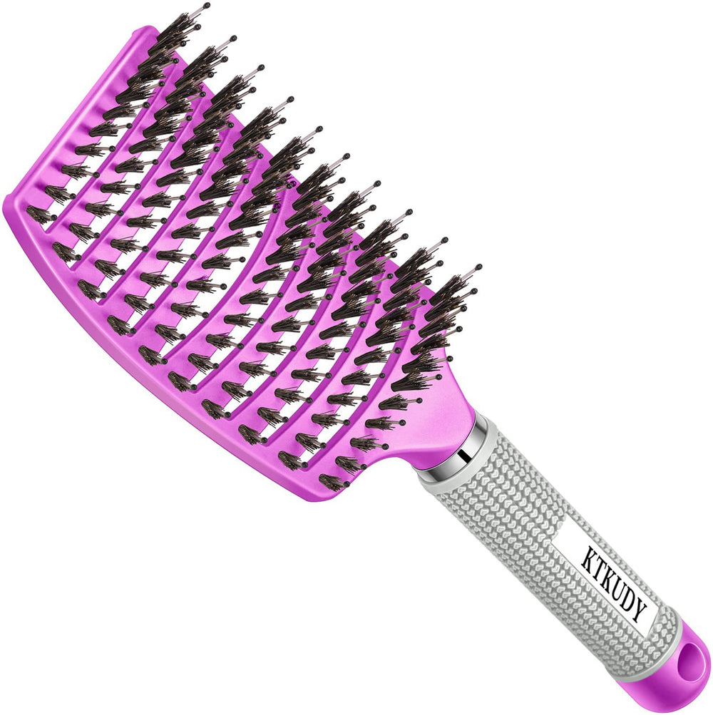KTKUDY Detangling Brush démêle les nœuds en douceur sur tous types de cheveux