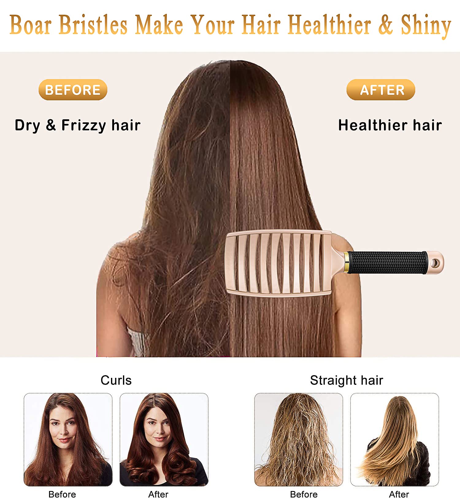 KTKUDY brosse distribution-huiles-naturelles – uniformise les huiles pour plus de brillance.