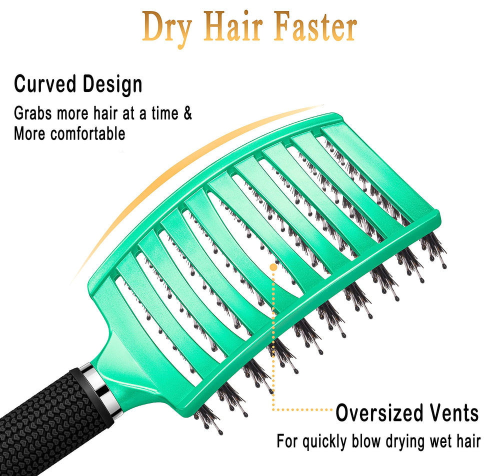 KTKUDY brosse-douceur-detanglage – démêlage plus doux pour tous types.
