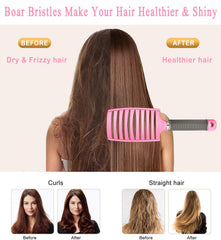 KTKUDY brosse ventilee pour sechage rapide sans tirage.