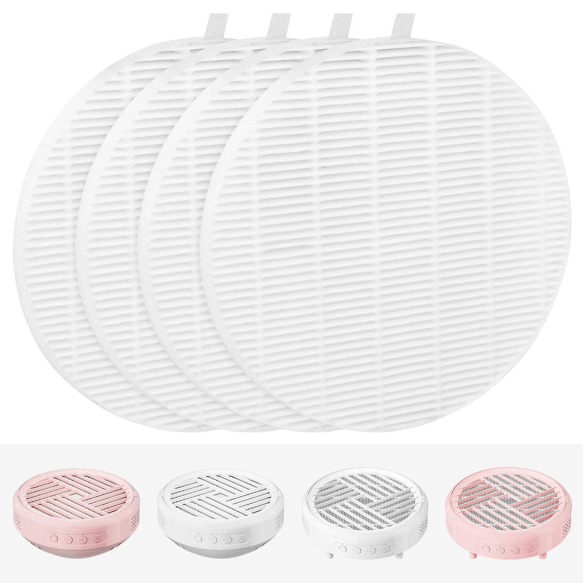 KTNAid lot-quatre-filtre-remplacement MelodySusie HPro pour une filtration fiable.