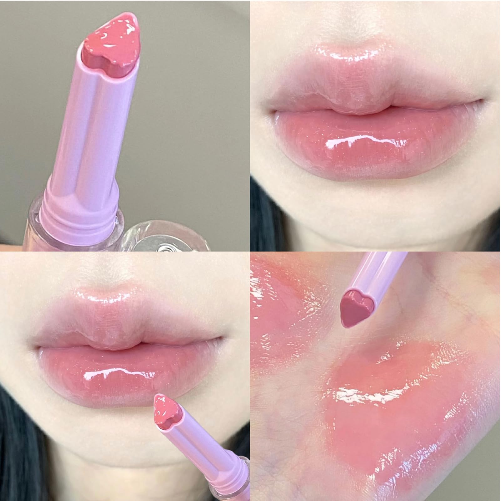 KTouler échantillons teintes lèvres, dégradé lumineux pour créer un look.
