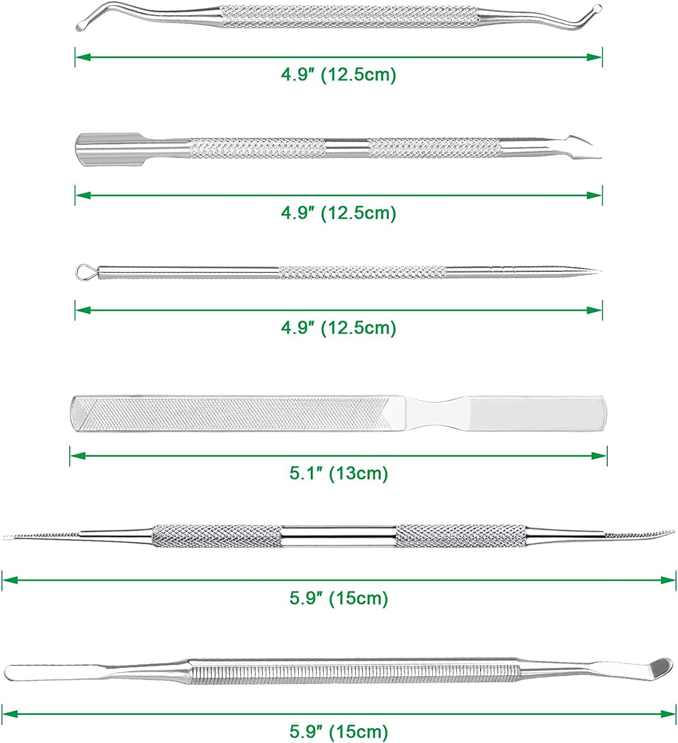 KuanStore outils pour ongles incarnés en acier chirurgical, précision et sécurité lors des soins.