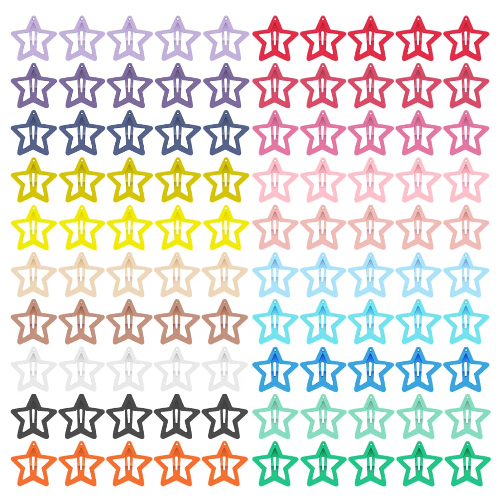 Kubom pinces-cheveux etoile 100pc, maintien fiable pour cheveux épais