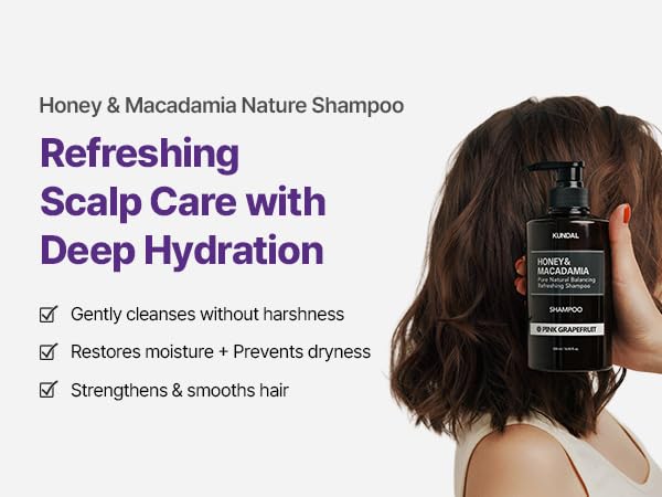 KUNDAL Miel-Macadamia: parfum durable qui prolonge la sensation de fraîcheur.