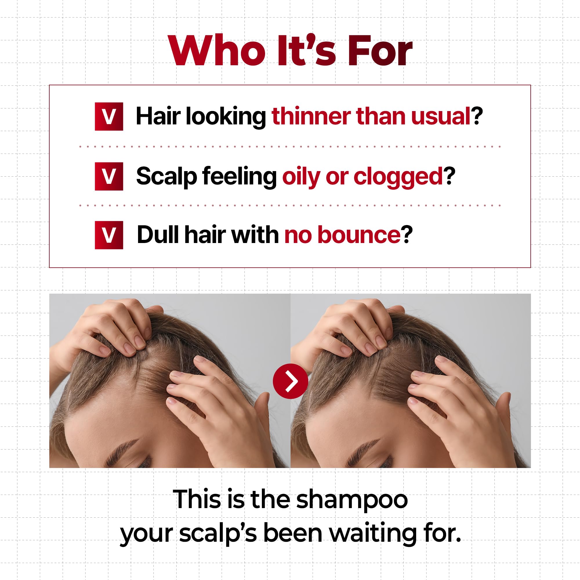 KUNDAL Shampoing Soin coreen, mélange botanique pour cuir chevelu sain.