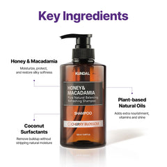 KUNDAL texture riche et onctueuse, facile à appliquer sous la douche.