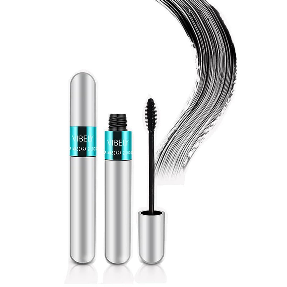 KUNSHNBEI Mascara 2 en 1 avec brosse douce pour une application facile et précise.