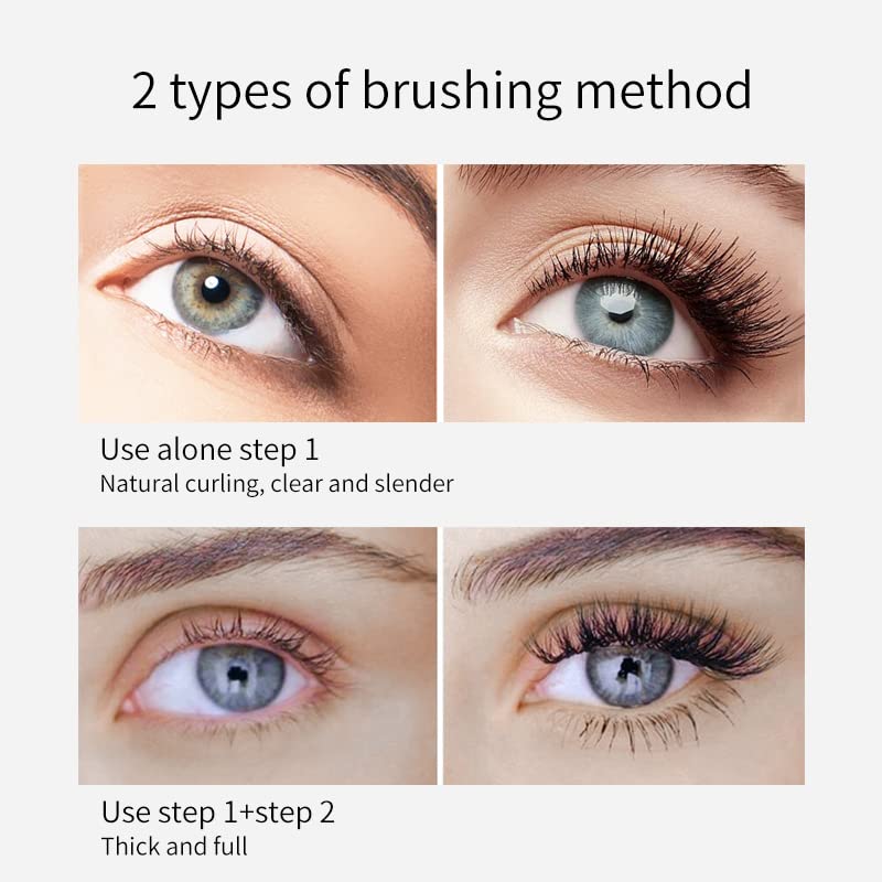 KUNSHNBEI Mascara application fluide pour un fini sans effort.