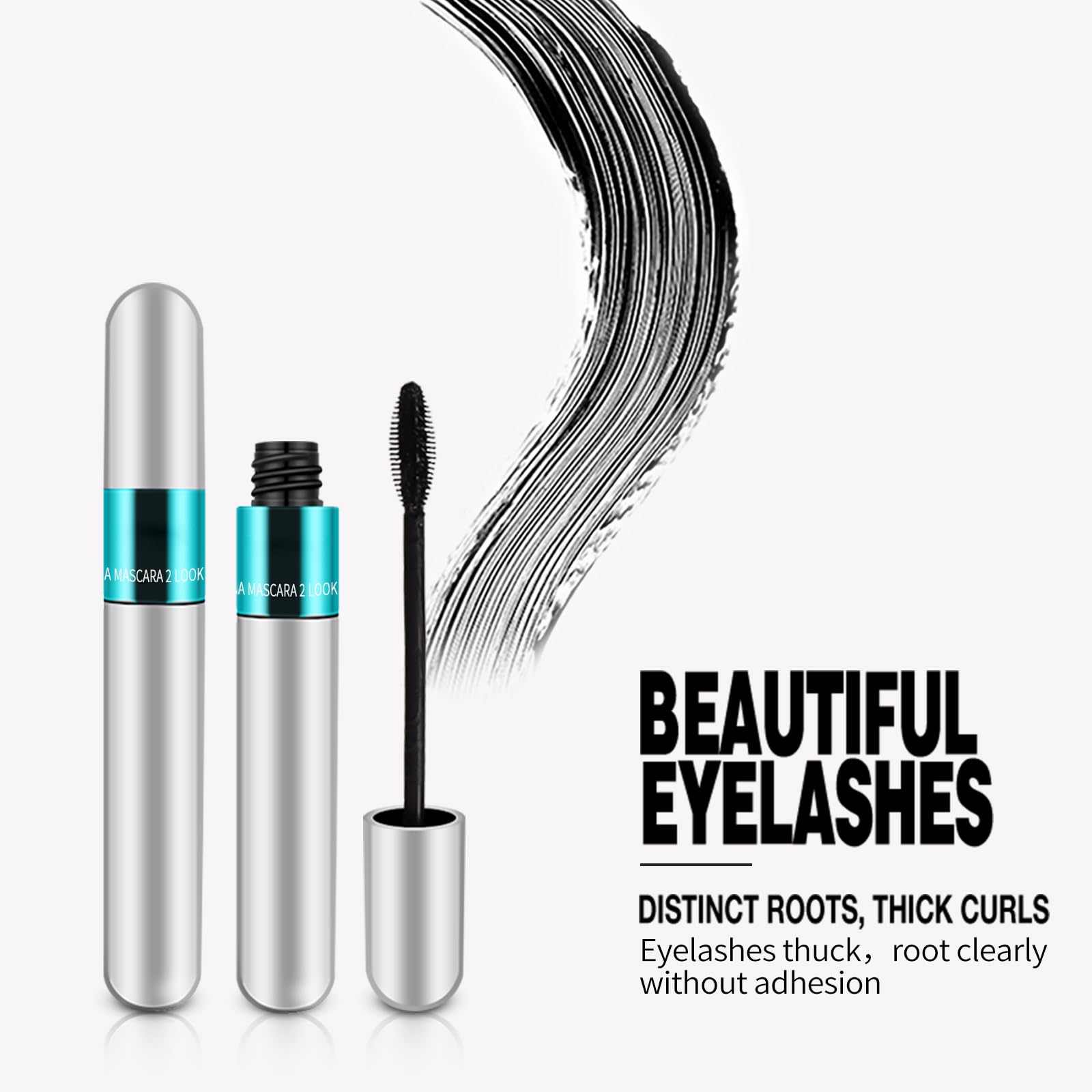 KUNSHNBEI VIBELY Mascara sans grumeaux pour cils bien définis