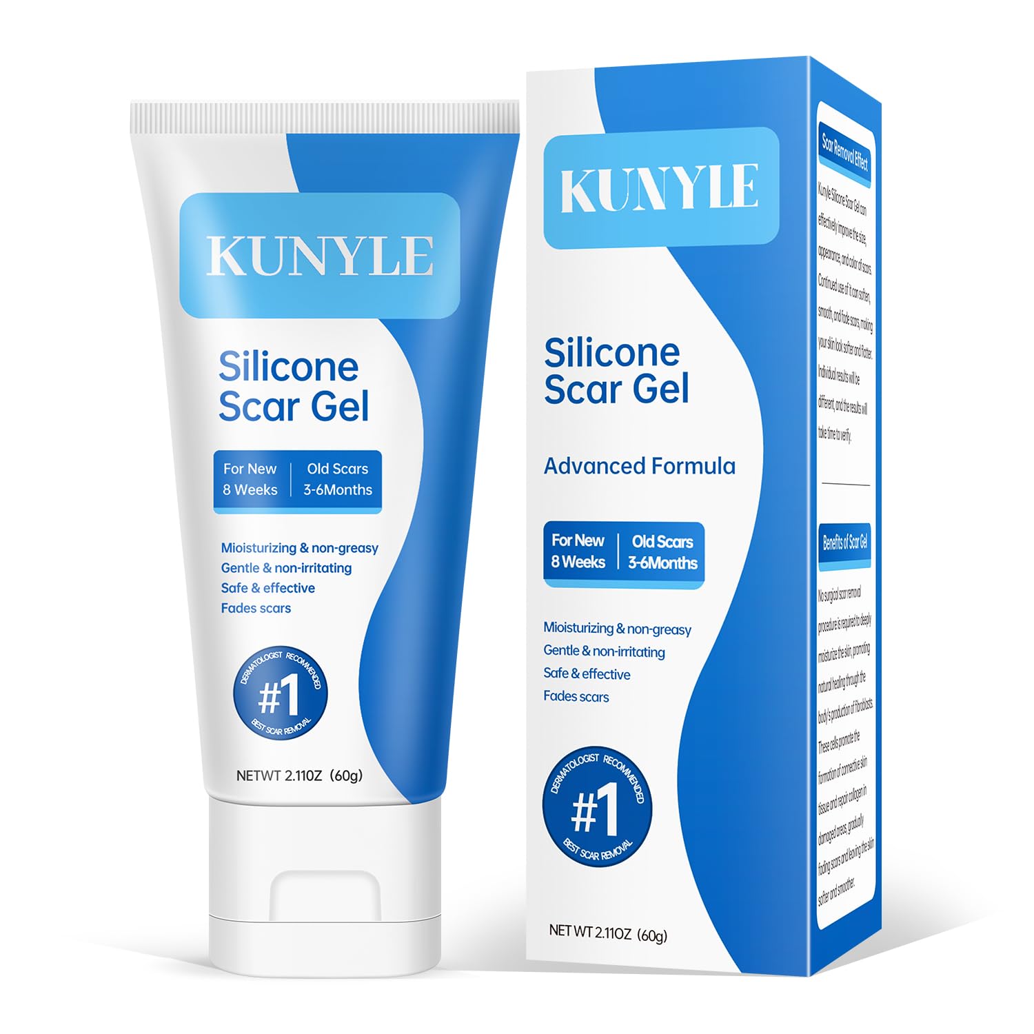 Kunyle Gel Silicone : idée de cadeau soin pour proches préoccupés par les cicatrices.