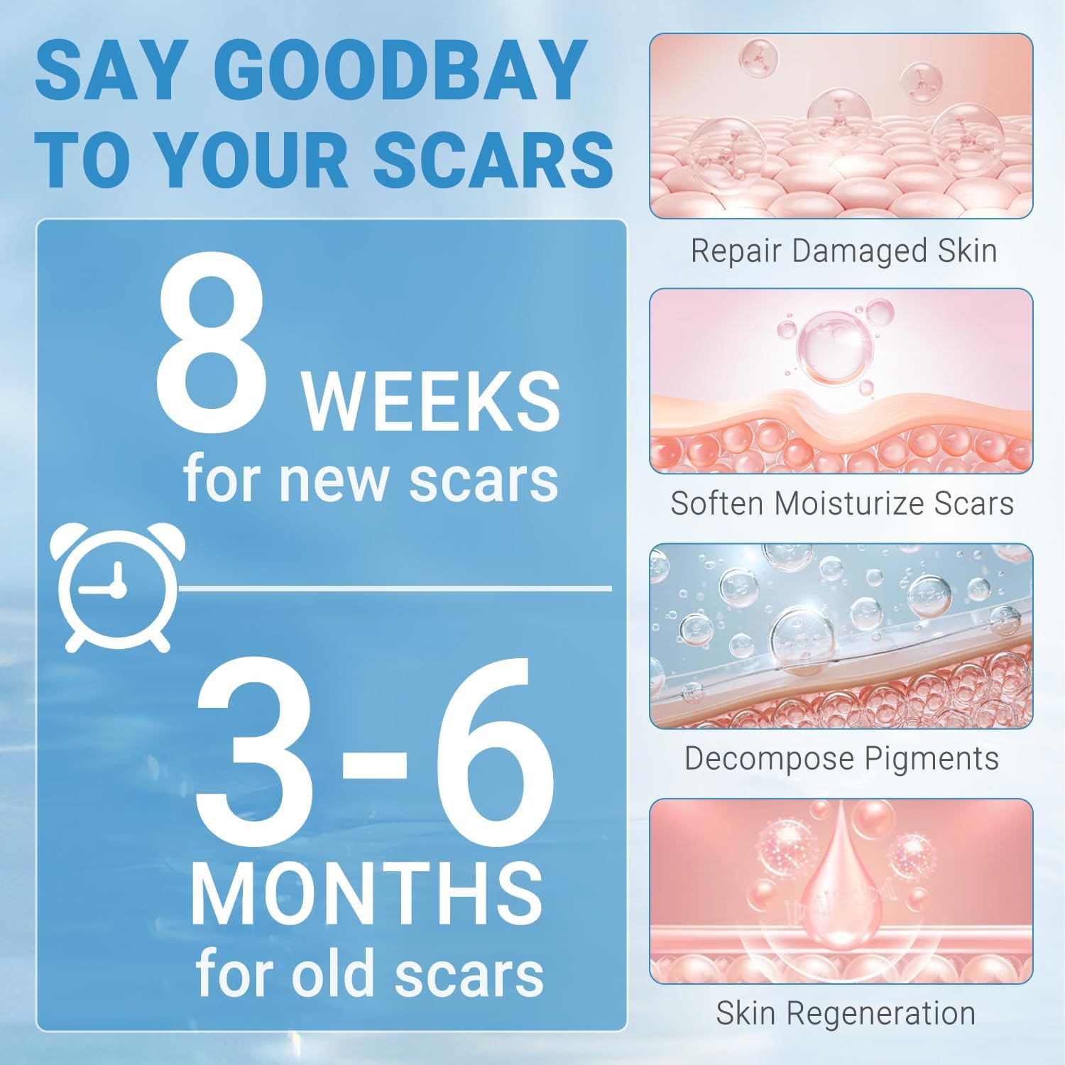 Kunyle silicone scar gel on a surgical scar aiming for smoother appearance