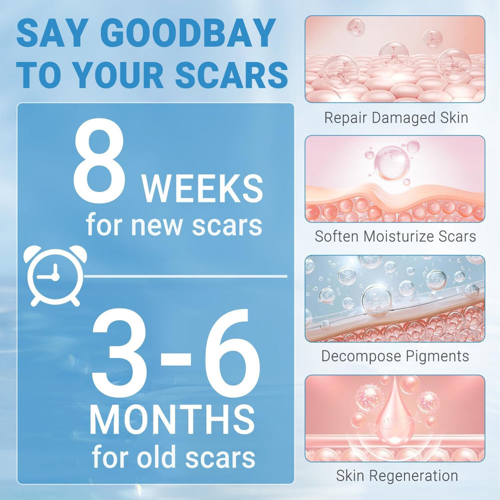 Kunyle silicone scar gel on a surgical scar aiming for smoother appearance