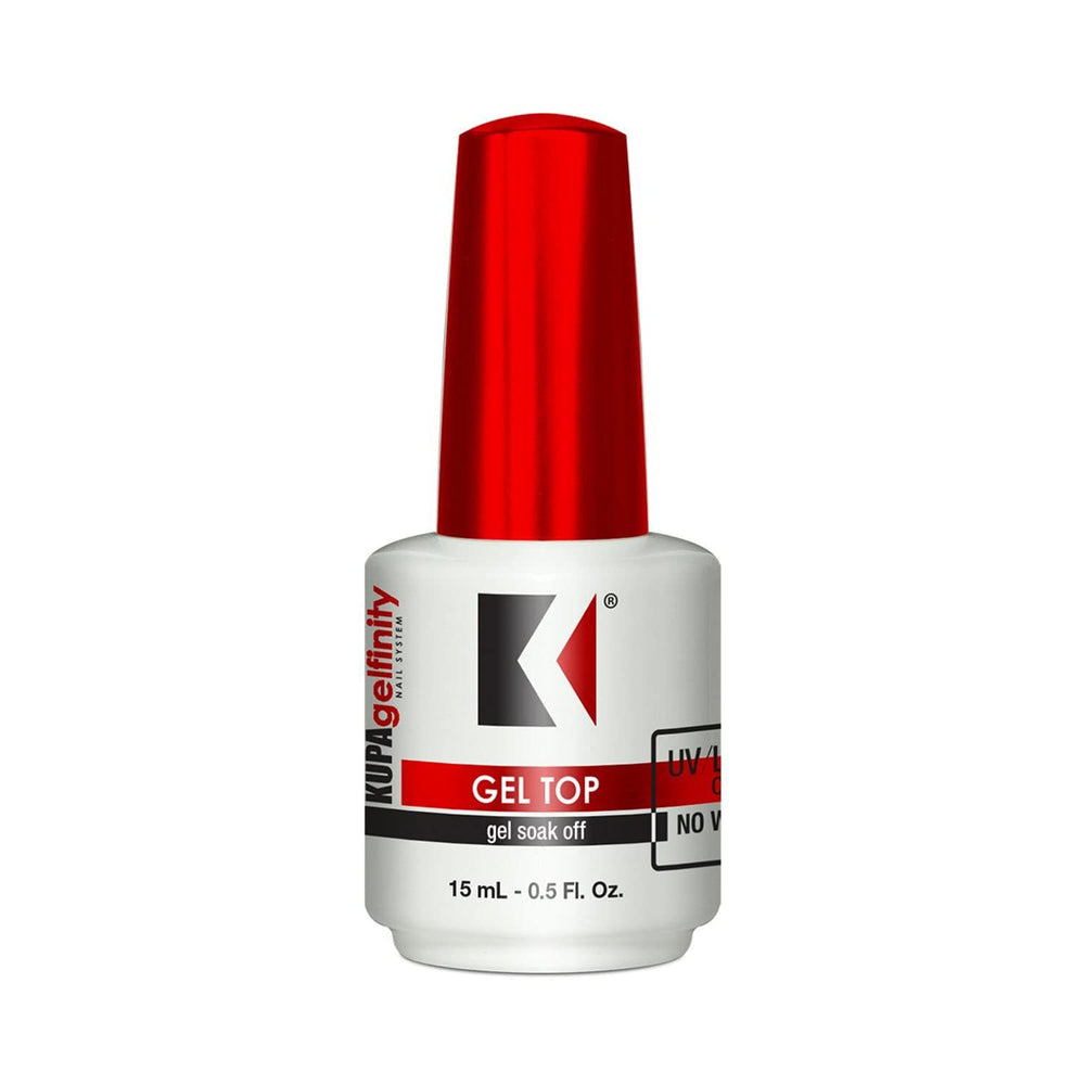 KUPA GelFinity – bouteille brillante prête à l’emploi pour une manucure longue durée.