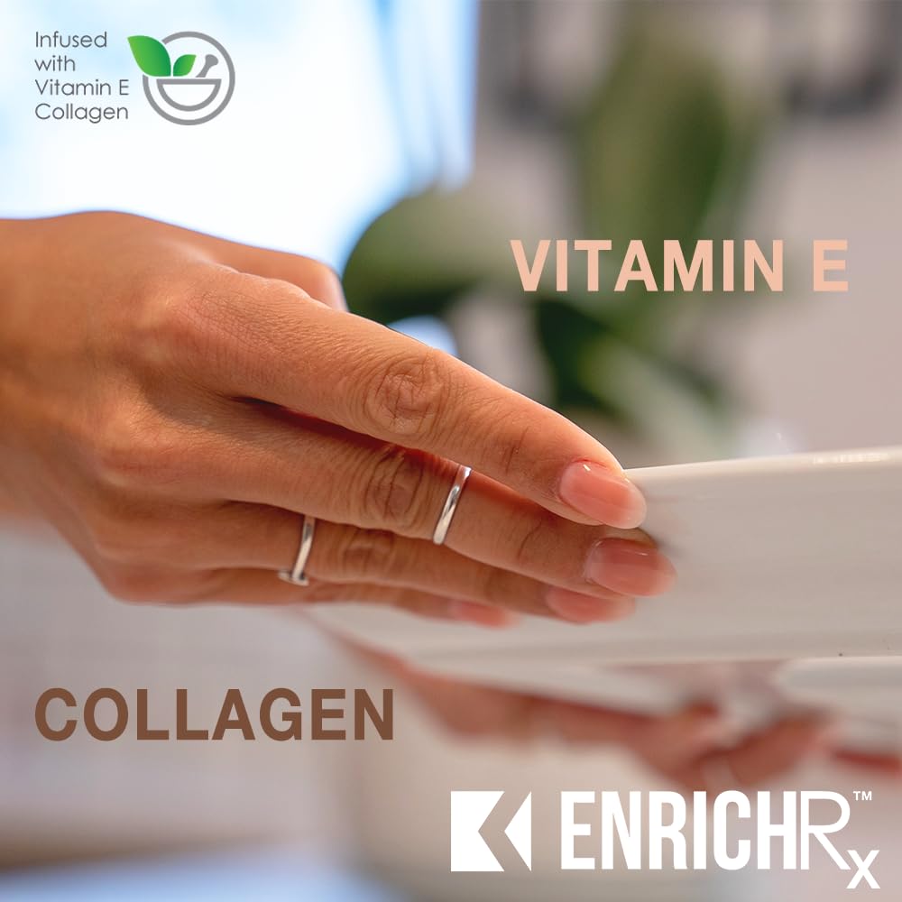 KUPA GelFinity EnrichRx acetone wrap step for easy removal.