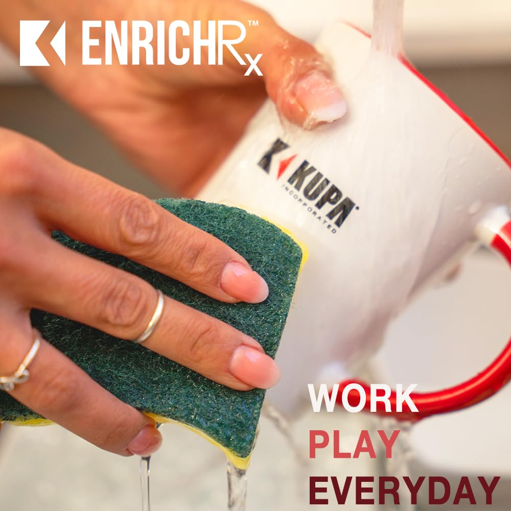 KUPA GelFinity EnrichRx bottle with glossy nude pink finish hint.
