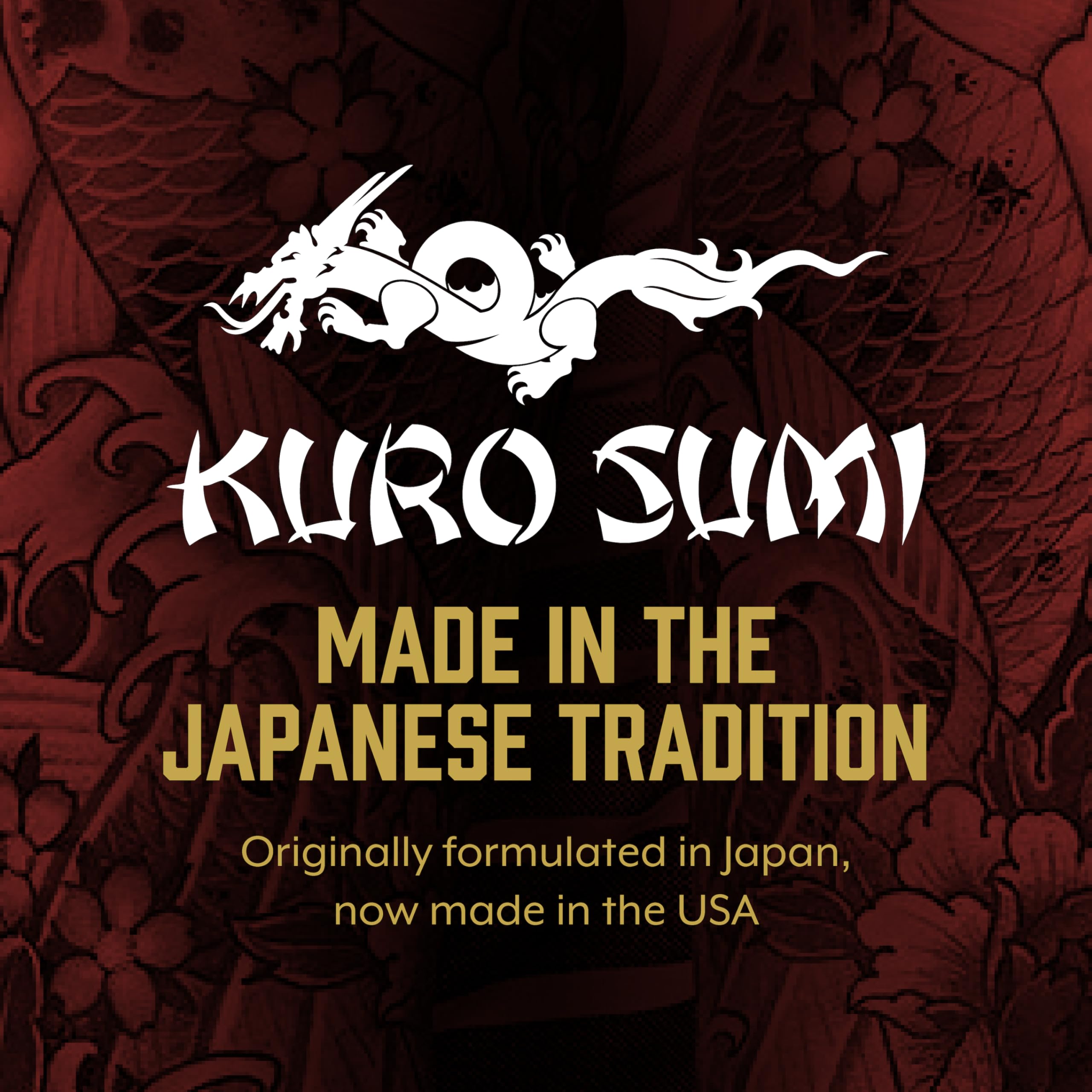 Kuro Sumi héritage japonais et fabrication américaine, qualité fiable.