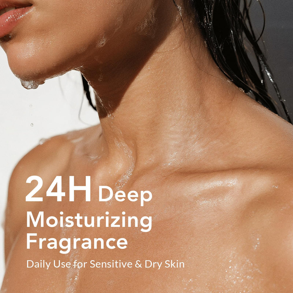 Kustie Gel Douche Parfum 24h avec notes florales et boisés
